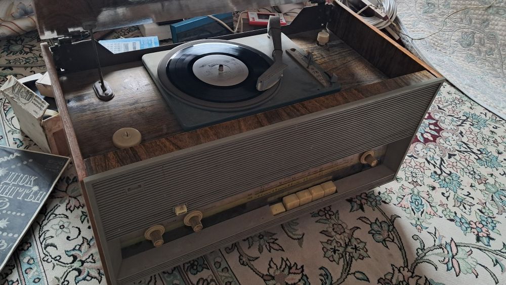 Радиола чайка м в рабочем состоянии