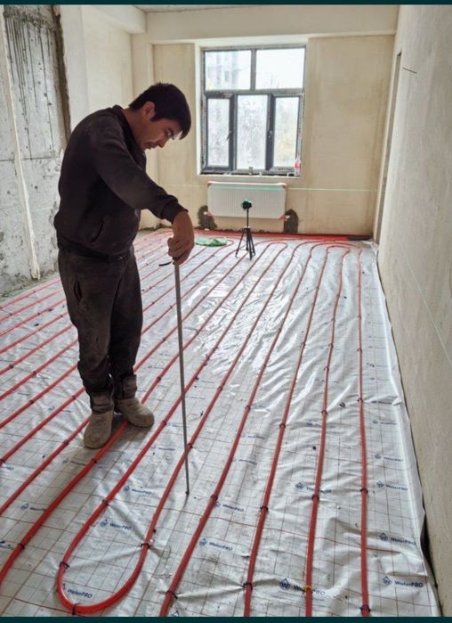 Пола сухой стяшка пола