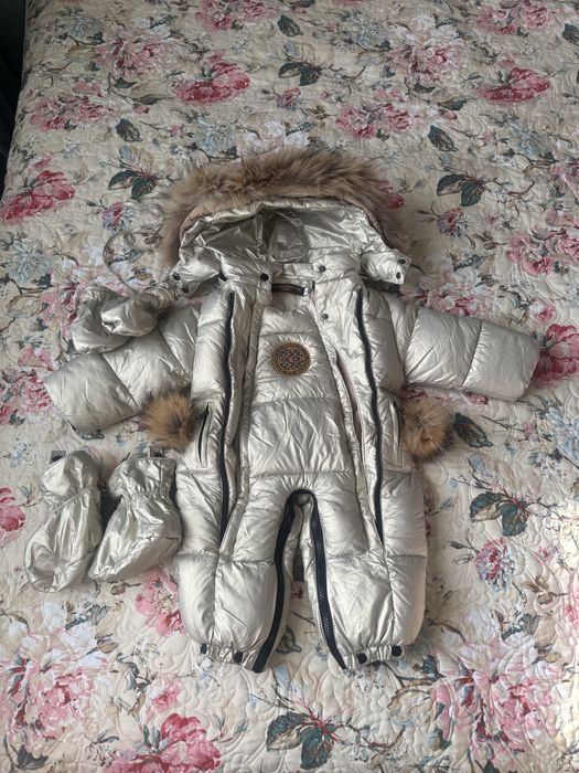 Зимний комбинезон трансформер 2в1