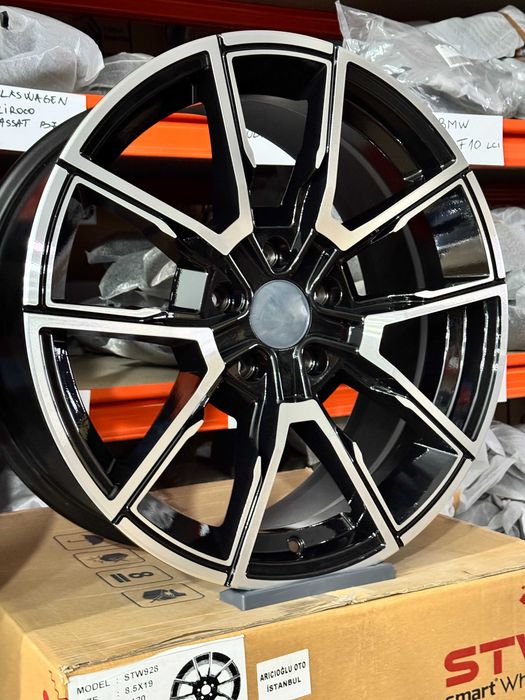 Jante Aliaj EMR Wheels W928 - 5x120 19 Black Diamond F10 F30 E90 E92 ...