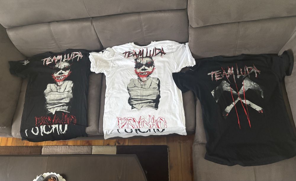Luda psycho тениски