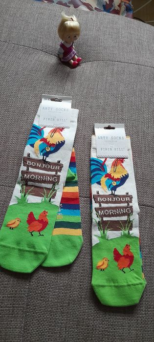 Sosete amuzante, noi, cu etichetă