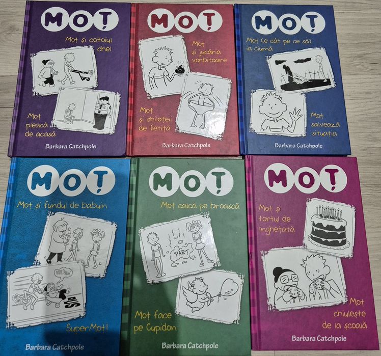 Colectia Moț 6 carti