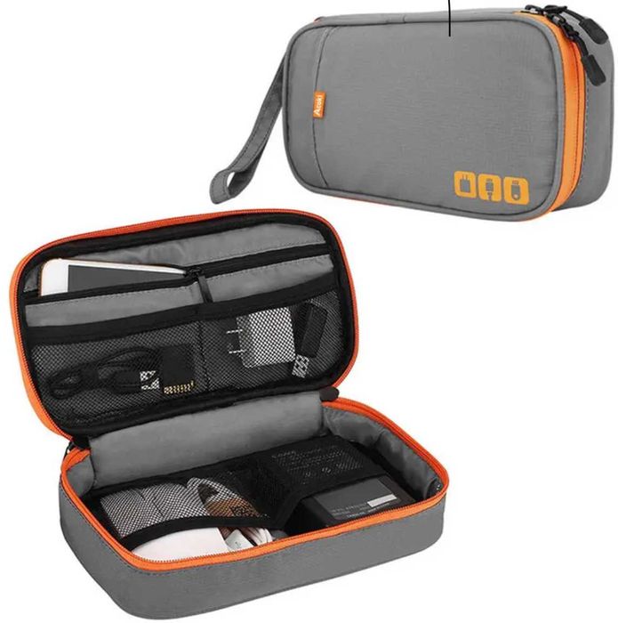 Компактен органайзер/калъф за кабели и аксесоари