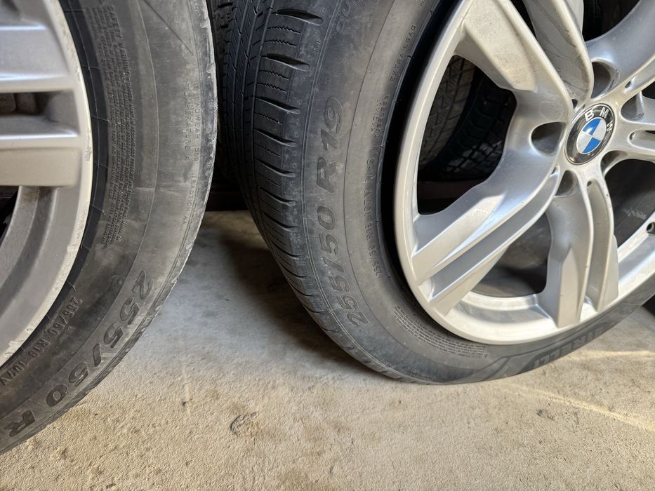 Диски с шинами летние пирели на BMW
