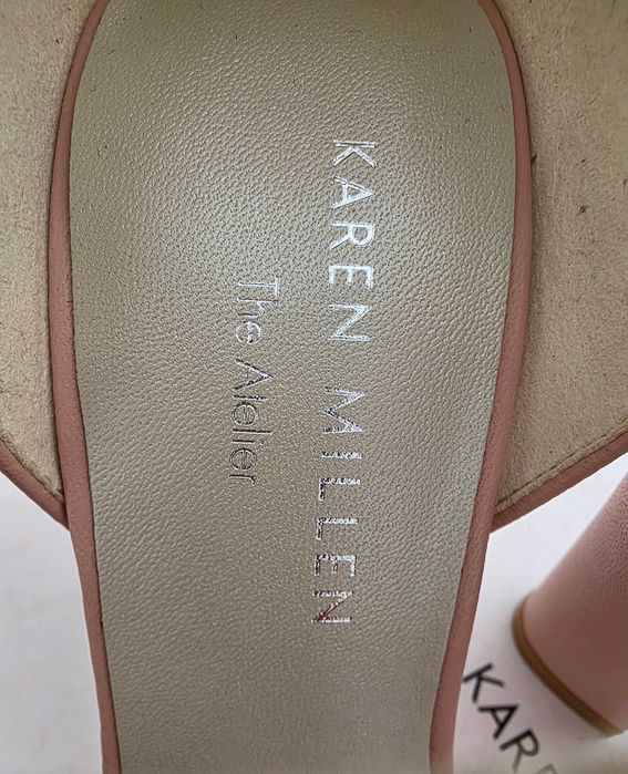 Кожени сандали Karen Millen