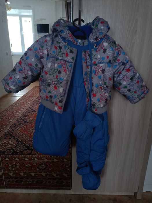 Комбинезон зима от 6м до 1,5 лет