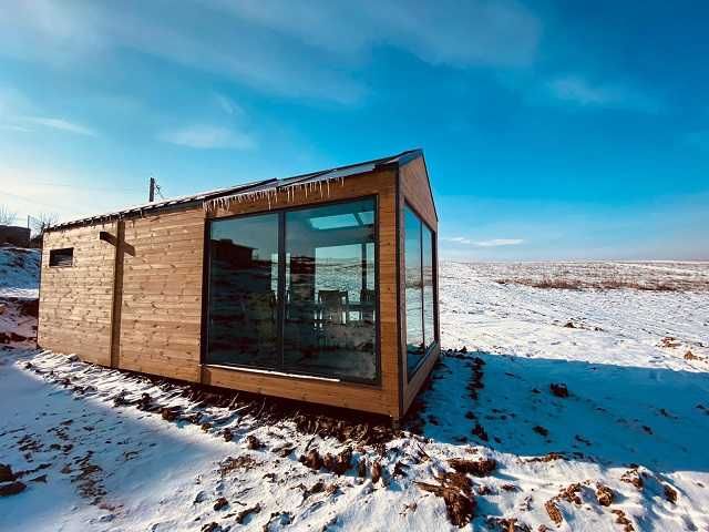 Case pe structura metalica