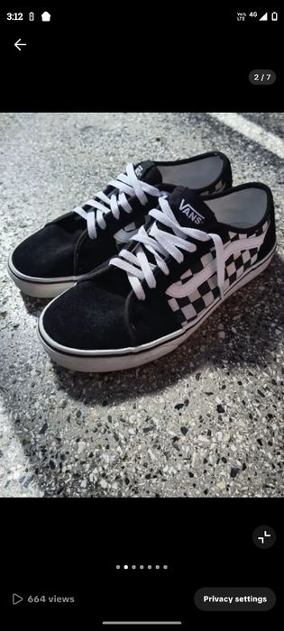 Оригинални черни Vans кецове