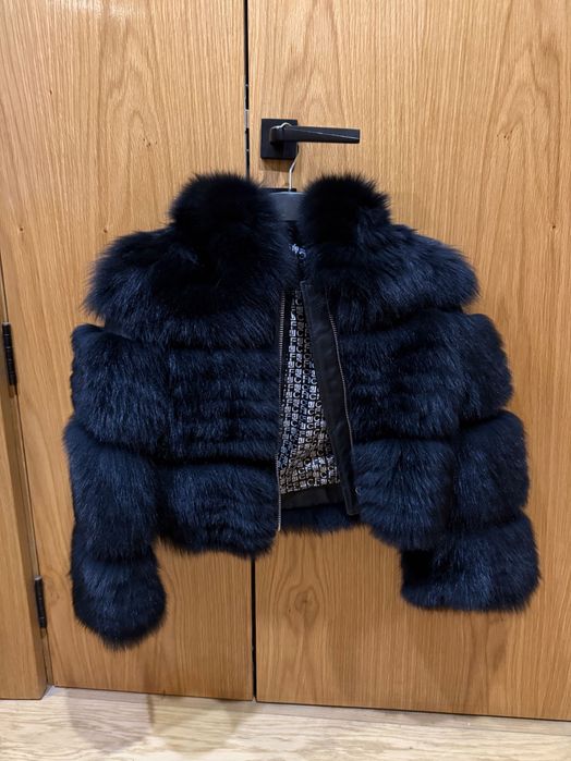 Късо яке  , естествен косъм лисица Flo & Clo