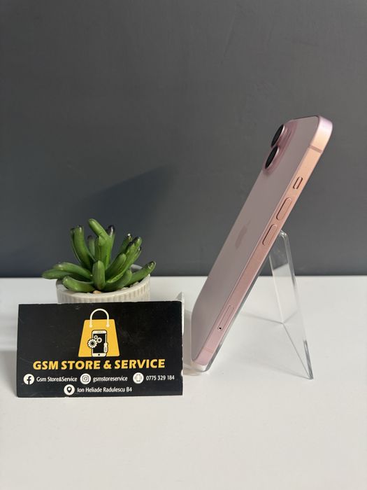Iphone 15 128Gb Pink 2 Ani Garantie Gsm Store&Service