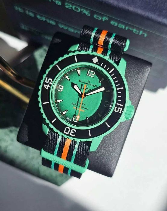 Blancpain x Swatch Scuba оригинален мъжки часовник