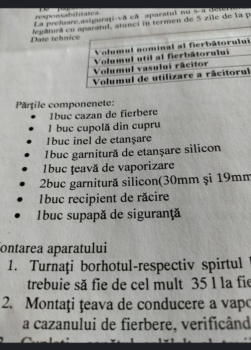 Cazan de tuica inox cu cupru 50 L