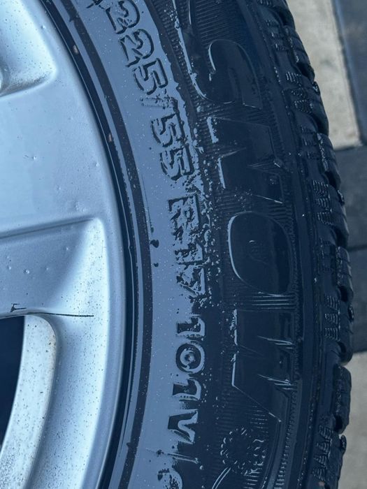 Jante set si Cauciucuri iarna, stare foarte buna