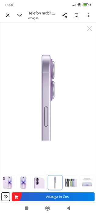 Telefon IPHONE 17 GB 256 NOU