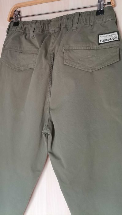 Pantaloni bărbați Fundango Toren Cargo măr 28 (S) olive NOI