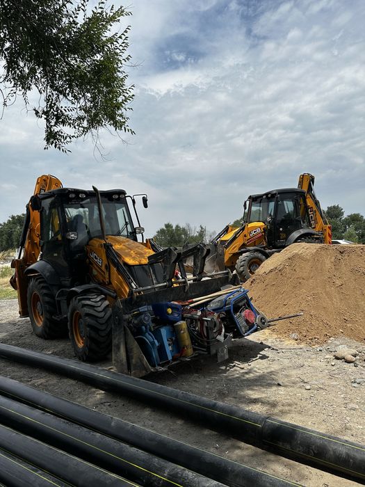 услуги экскаватор погрузчик