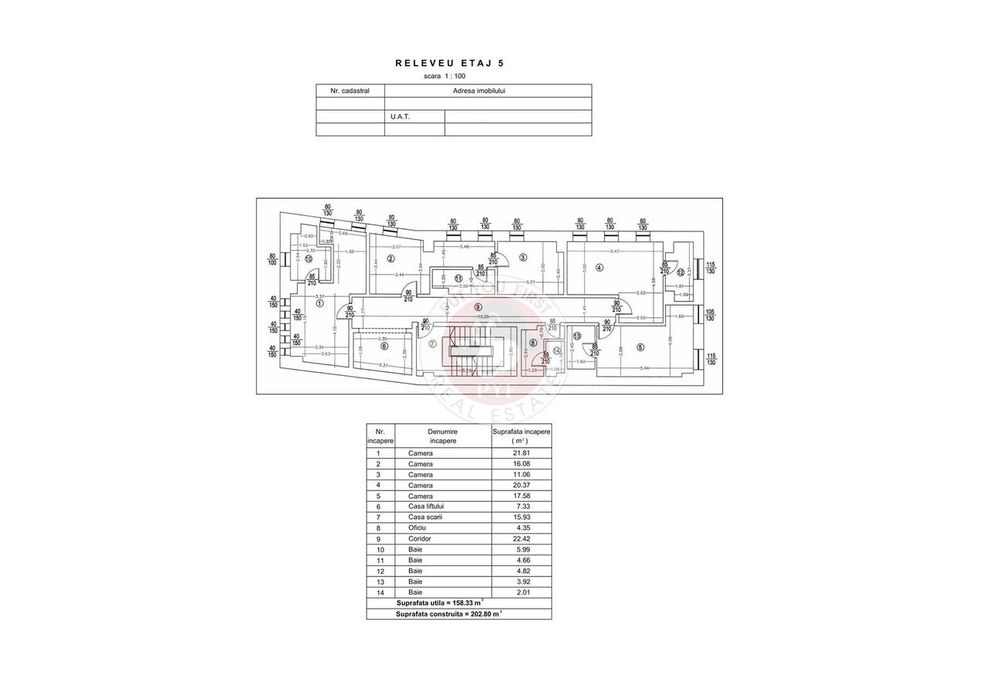 Plevnei I Imobil S+P+M+7E I 3058mp I 42 camere I B10544
