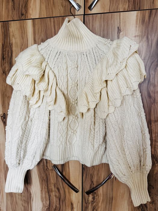 Блуза от плетиво, разкошен модел! Носен 2-3 пъти!