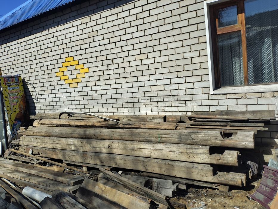 Продам балки деревьянные