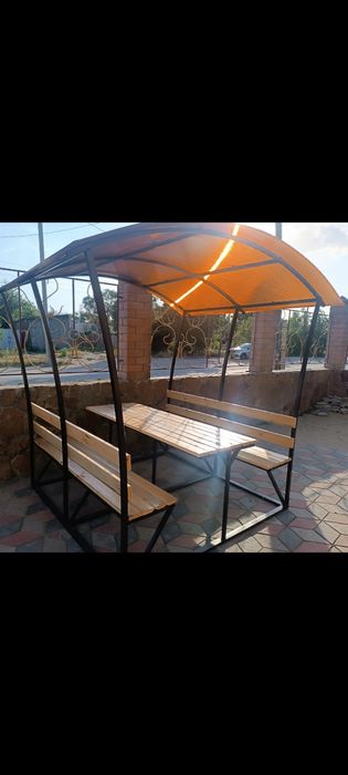 Беседки металлические