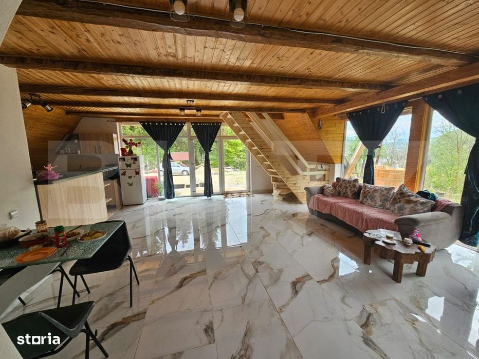 Cabana autentica cu 4565 mp teren, Liniste si Confort, Avram Iancu