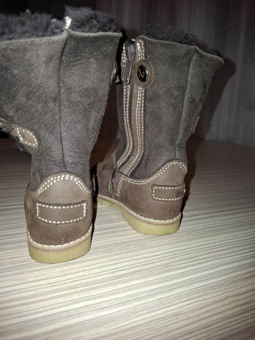 Ghete piele Zara măr. 20