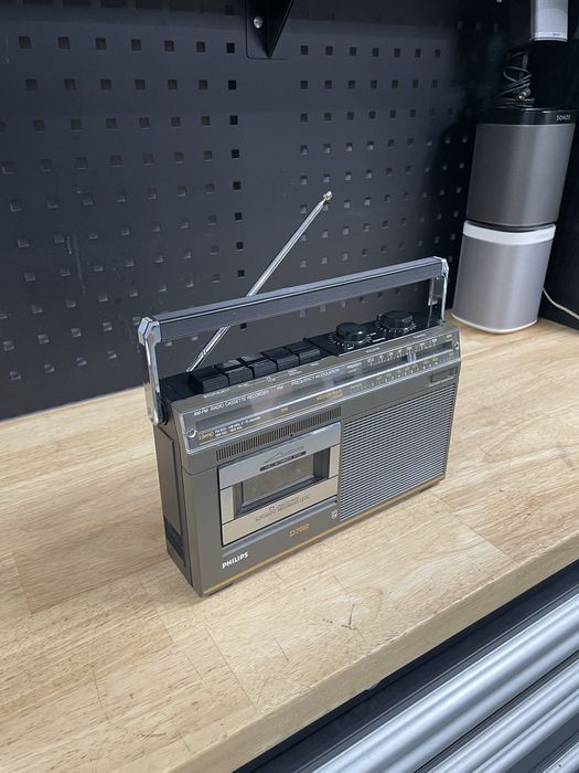 Philips d7010 radio casetofon boombox servisat