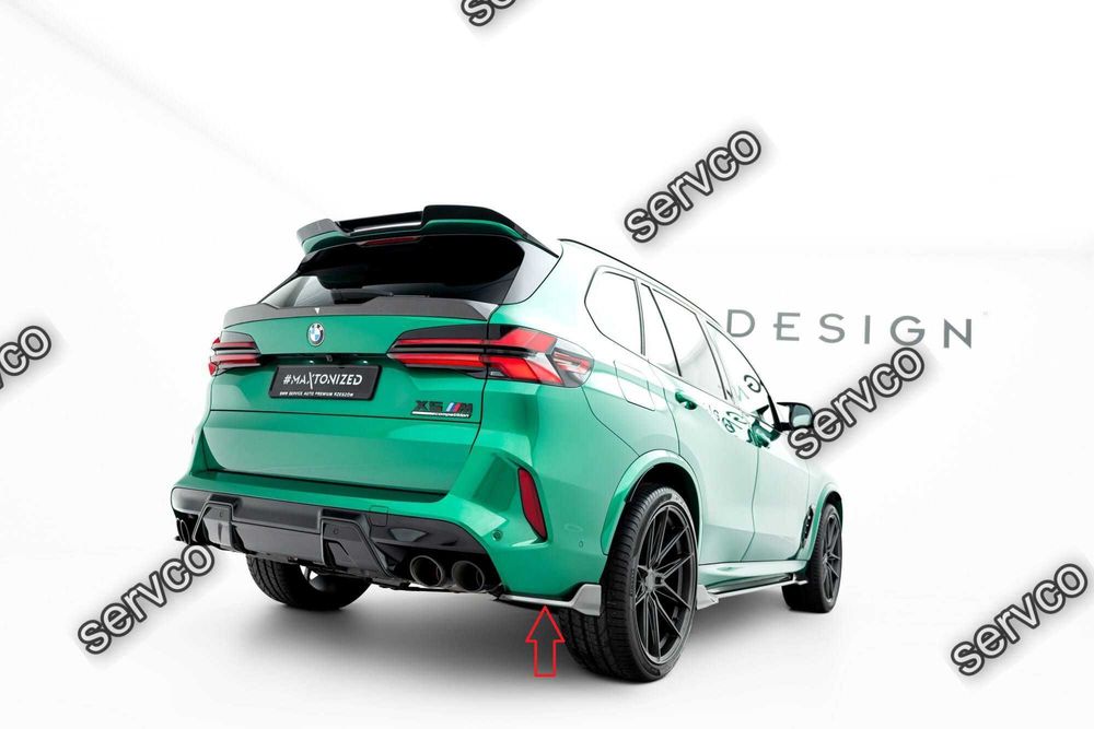Prelungire bara spate Bmw X5 M F95 Facelift 2023- v4 - Maxton Carbon