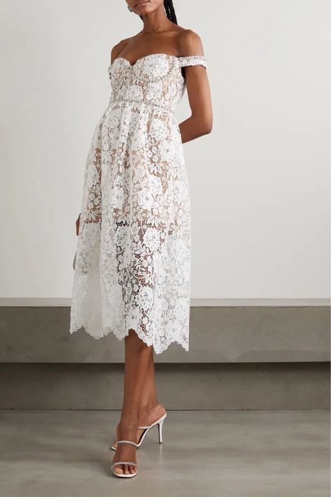 Рокля дантела Self Portrait