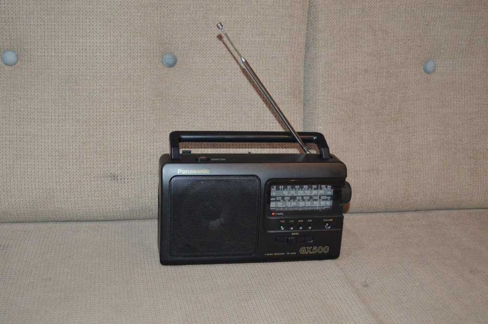 Radio Portabil Panasonic RF-3500 (GX500), 4 Benzi (FM/LW/MW/SW) – Retro, Funcțional
