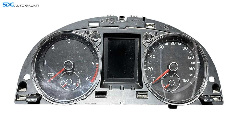 Ceas Ceasuri Cluster Instrumente Bord Volkswagen Passat B7 1.6 TDI 2010 - 2015 Cod 3AA920970J [LC0562]