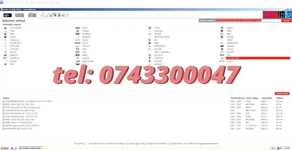 Soft  Program Auto Vivid Atris Haynes Pro Teknich 2016 Atris Stakis