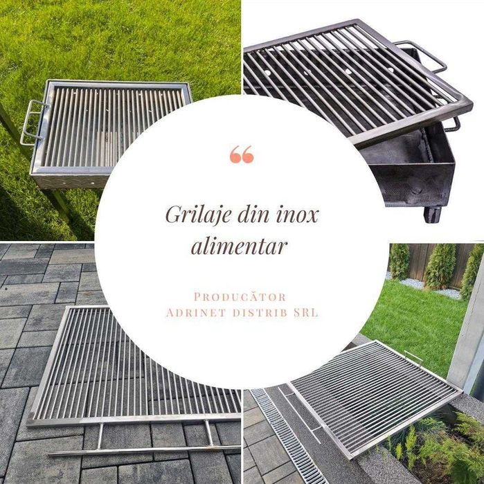 Gratar din inox la pret de producator