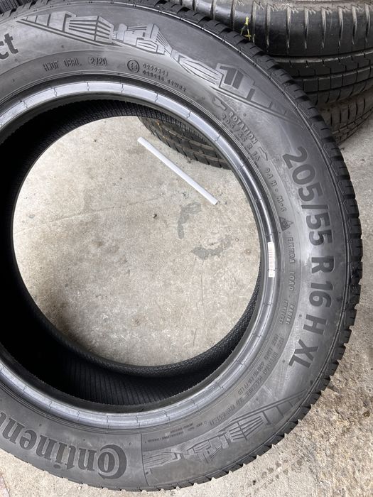 2 anvelope all season M+S , 205/55/16 , Continental , 6.3 mm