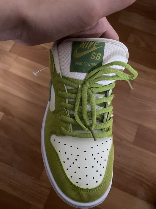 Nike dunk low pro green apple qr-код есть.