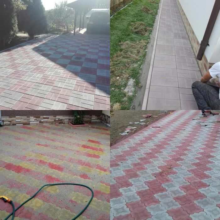 Pavaje pavele - model 25x25 Simplu antiderapant