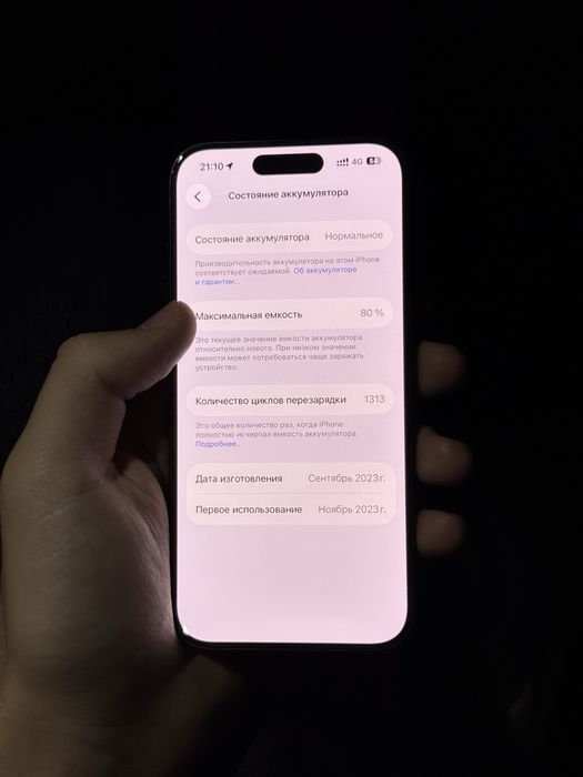 iPhone 15 Pro 128гб в хорошем состоянии