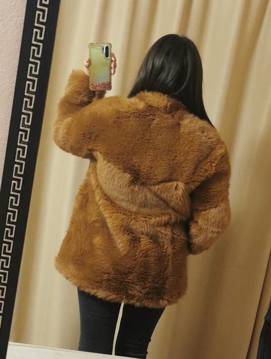 Haina de blană mango