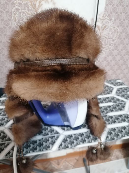 Шапка. норковый.