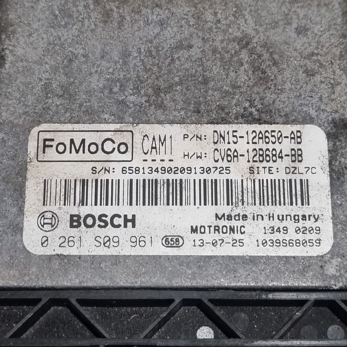 Calculator motor Ford EcoSport II 1.0 EcoBoost 2013 - 2017 125CP Manuala M1JC M1JJ M1JU Euro5 (1389) Benzina 0261S09961 Garantie
