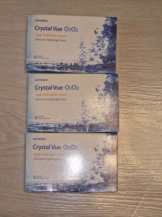 Продам контактные линзы Crystal Vue