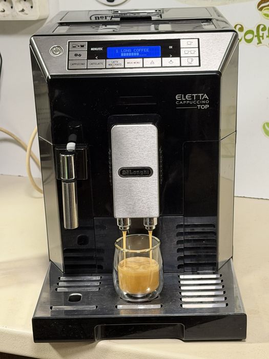 Кафемашина кафе автомат delonghi ELETTA cappuccino с гаранция