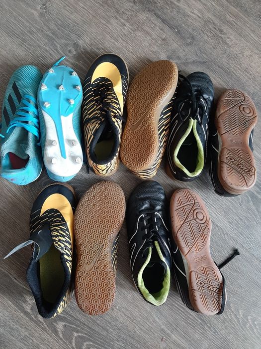 Детские бутсы футбольные и миники для футзала