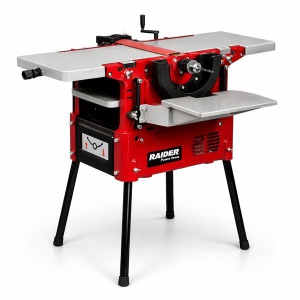 Комбинирана дърводелска машина с функции за рязане, рендосване, фрезов