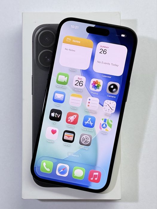 iPhone 16 Black 100% battery