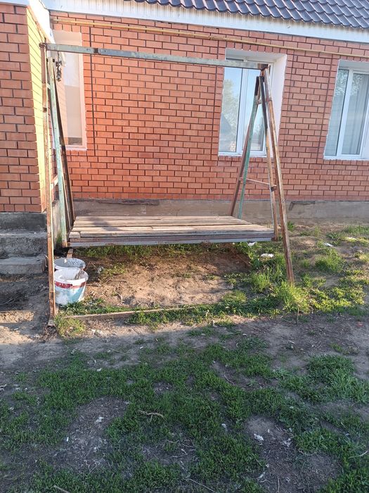 Качели со спинкой