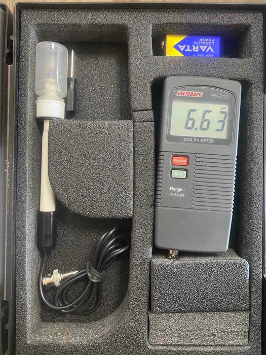 Voltcraft PH-212 pH метър на почвата 0 - 13 pH