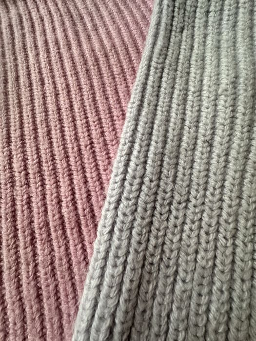 Цветен плетен пуловер с дълъг ръкав – 13–14 г., увеличен размер