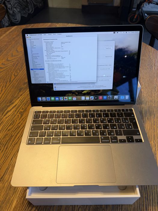 Apple Macbook Air M1 8/256Gb “Space Gray” A2337. EAC